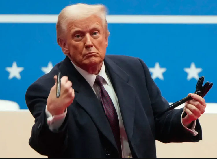 US president Donald Trump